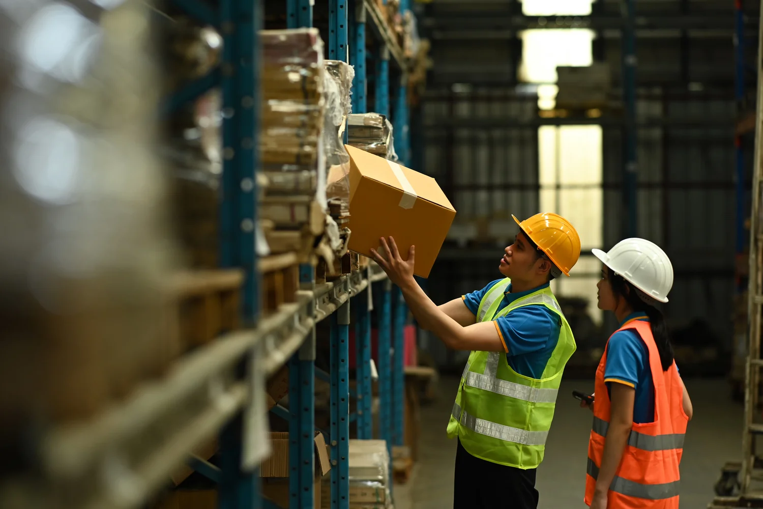 Summit Freight warehouse team